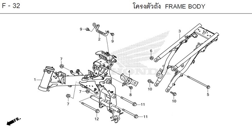 F-32 FRAME BODY