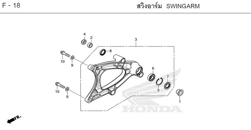 F-18 SWINGARM
