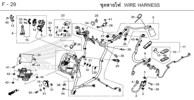 F-29 WIRE HARNESS