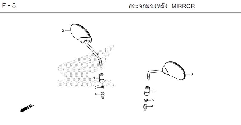 F-3 MIRROR