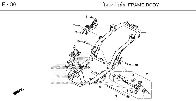 F-30 FRAME BODY