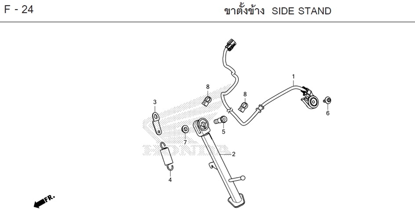 F-24 SIDE STAND