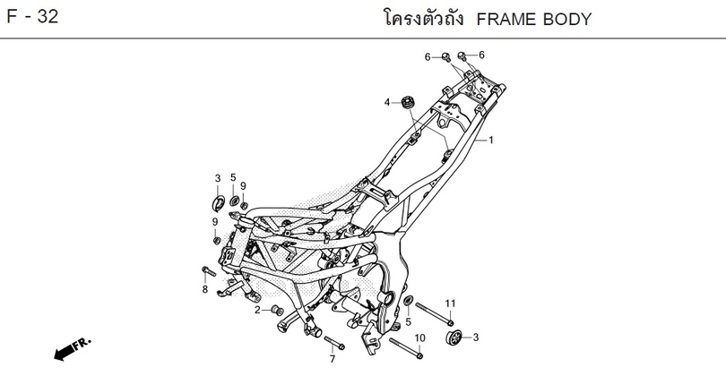 F-32 FRAME BODY