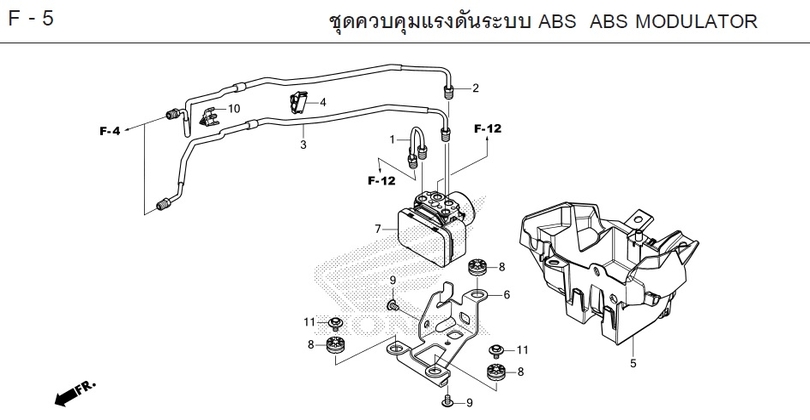 F-5 ABS ABS MODULATOR