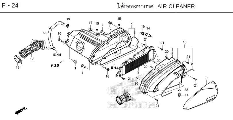 F-24 AIR CLEANER