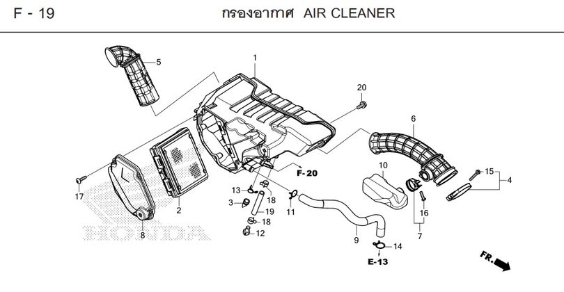 F-19 AIR CLEANER