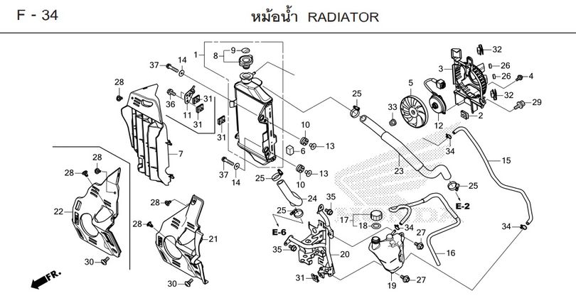 F-34 RADIATOR