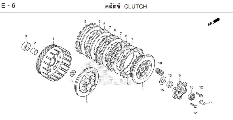 E-6 CLUTCH