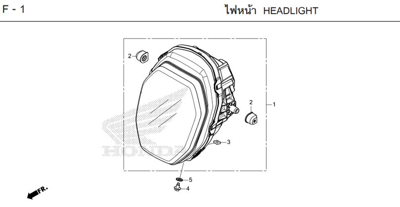 F-1 HEADLIGHT