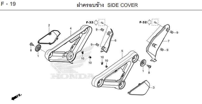 F-19 SIDE COVER