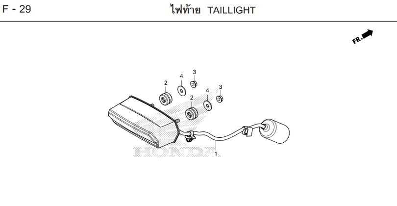 F-29 TAILLIGHT
