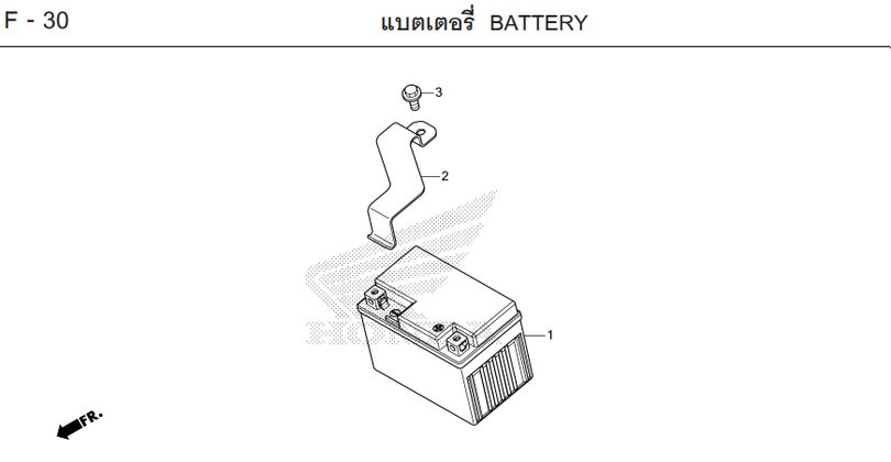 F-30 IF - 30 BATTERY