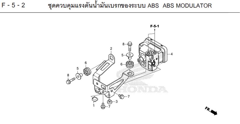 F-5-2 ABS ABS MODULATOR