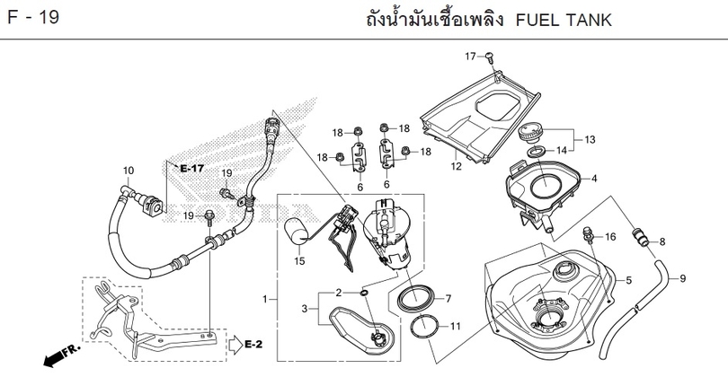 F-19 FUEL TANK