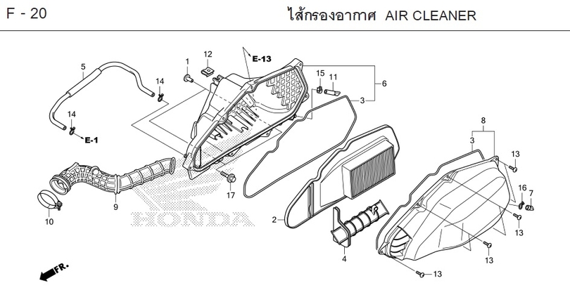 F-20 AIR CLEANER
