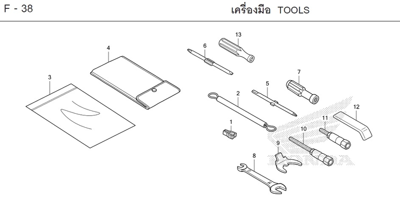F-38 TOOLS
