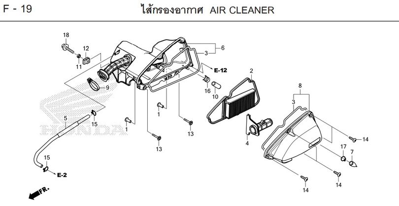 F-19 AIR CLEANER