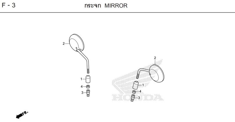 F-3 MIRROR