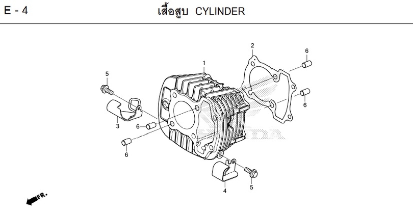 E-4 CYLINDER
