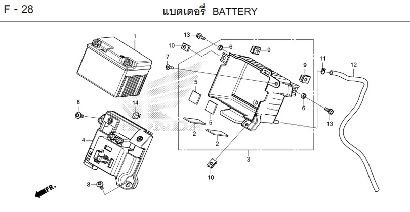 F-28 BATTERY