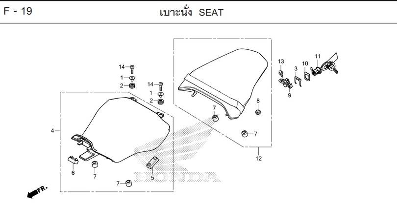 F-19 SEAT
