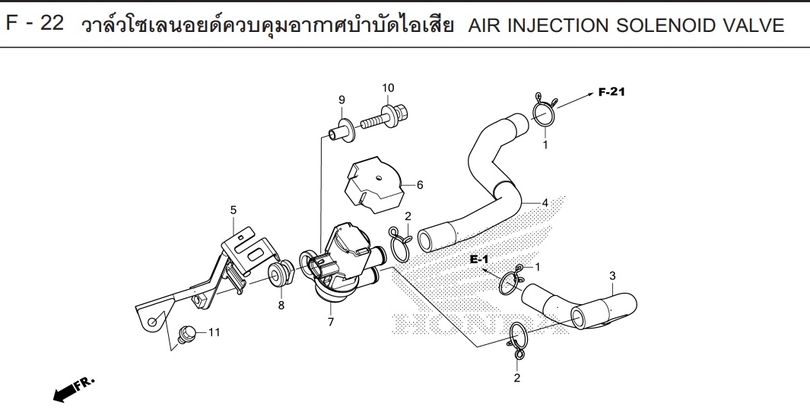 F-22 AIR INJECTION SOLENOID VALVE