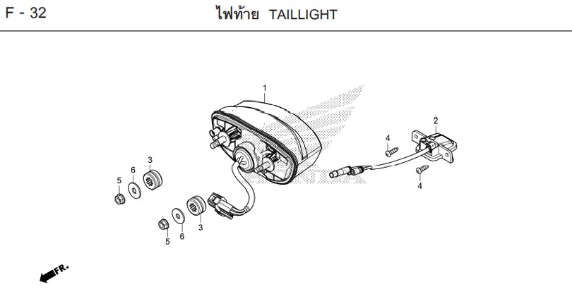F-32 TAILLIGHT