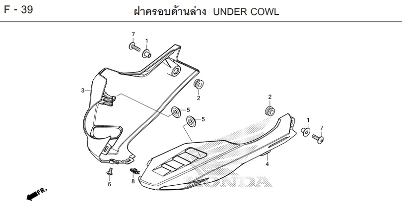 F-39 UNDER COWL