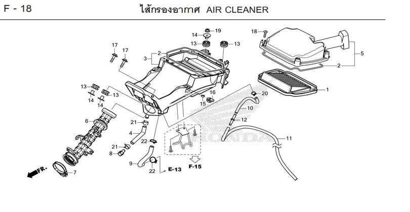 F-18 AIR CLEANER