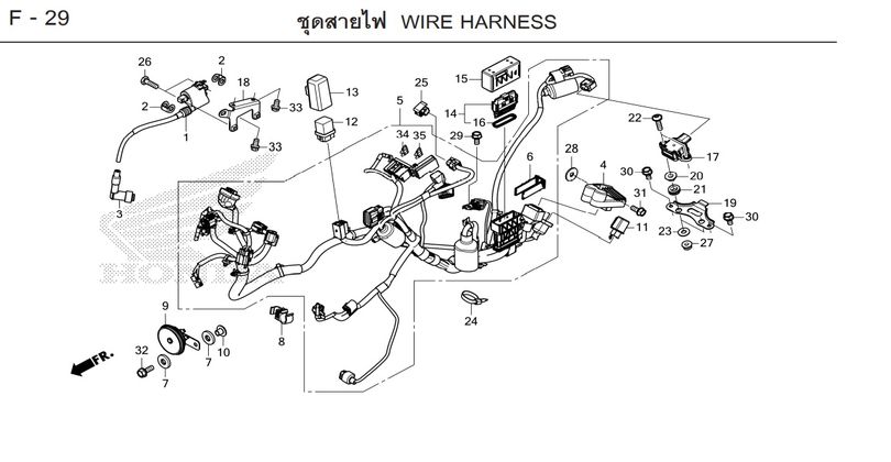 F-29 WIRE HARNESS