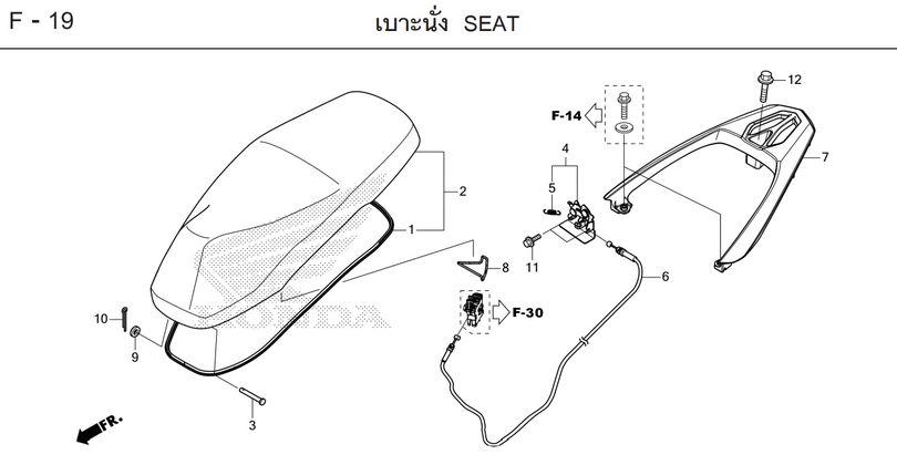 F-19 SEAT
