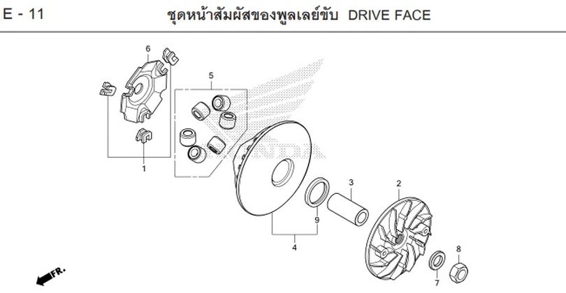 E-11 DRIVE FACE