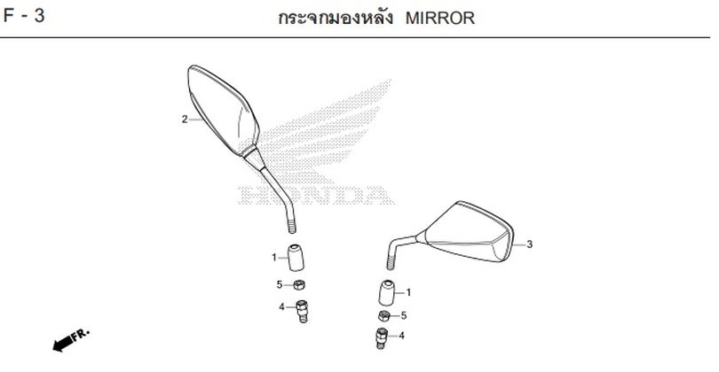 F-3 MIRROR