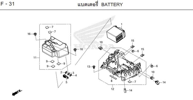 F-31 BATTERY