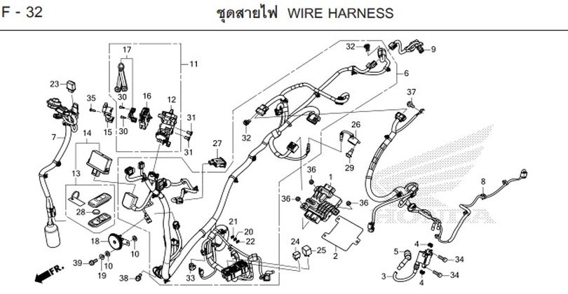 F-32 WIRE HARNESS