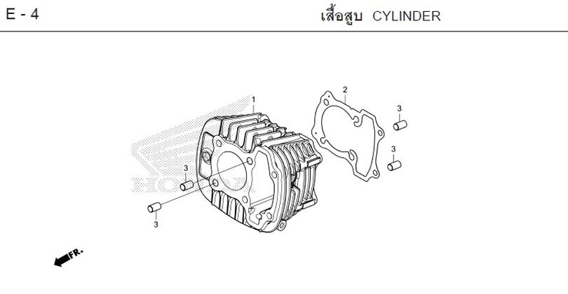 E-4 CYLINDER