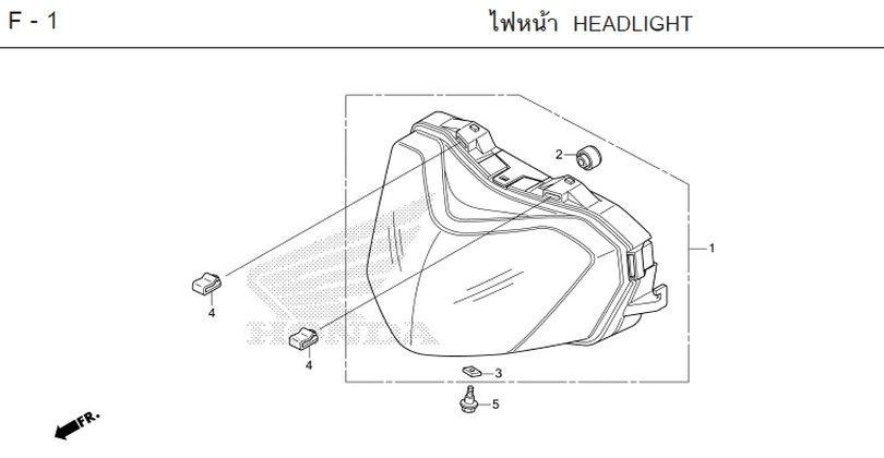 F-1 HEADLIGHT
