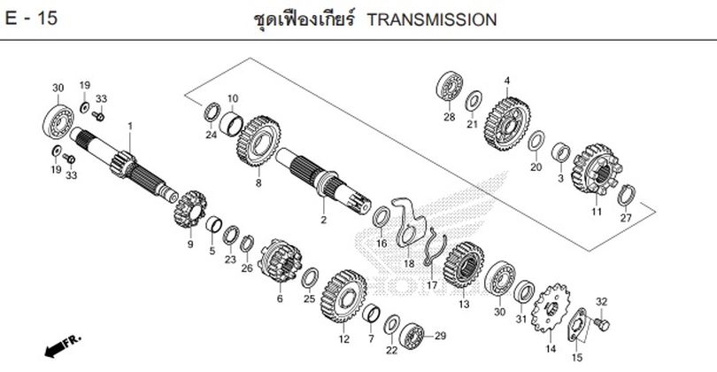 E-15 TRANSMISSION