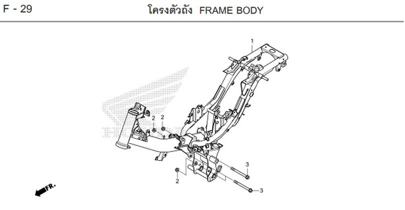F-29 FRAME BODY