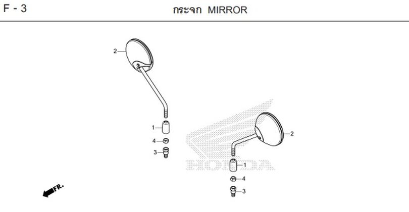F-3 MIRROR