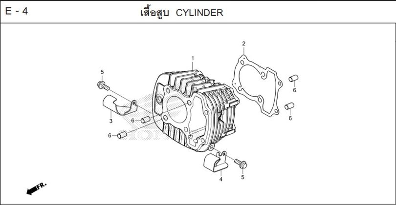 E-4 CYLINDER