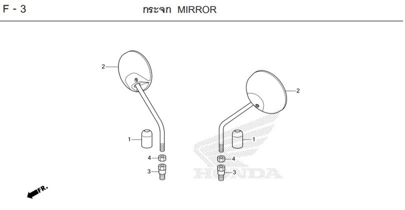 F-3 MIRROR