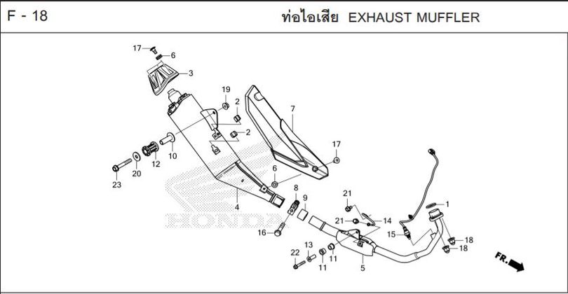 F-18 EXHAUST MUFFLER