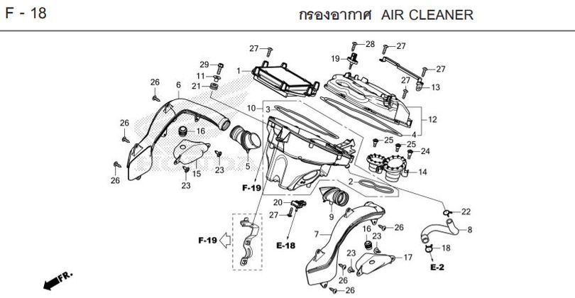 F-18 AIR CLEANER
