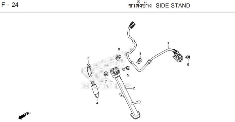 F-24 SIDE STAND