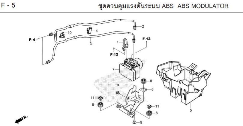 F-5 ABS ABS MODULATOR