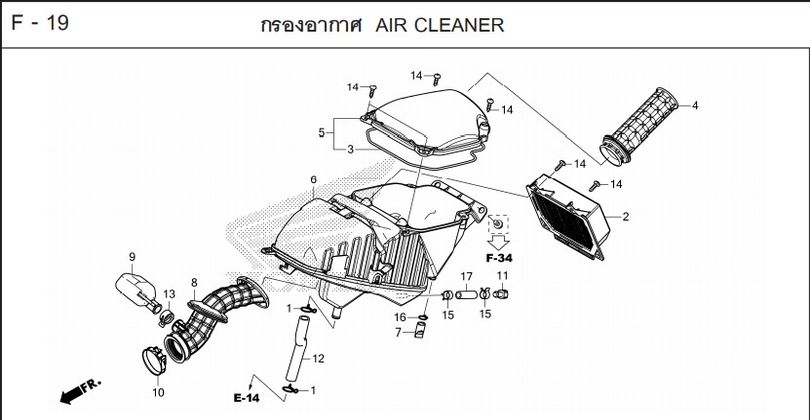 F-19 AIR CLEANER