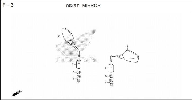 F-3 MIRROR