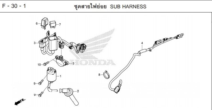 F-30-1 30-1 SUB HARNESS