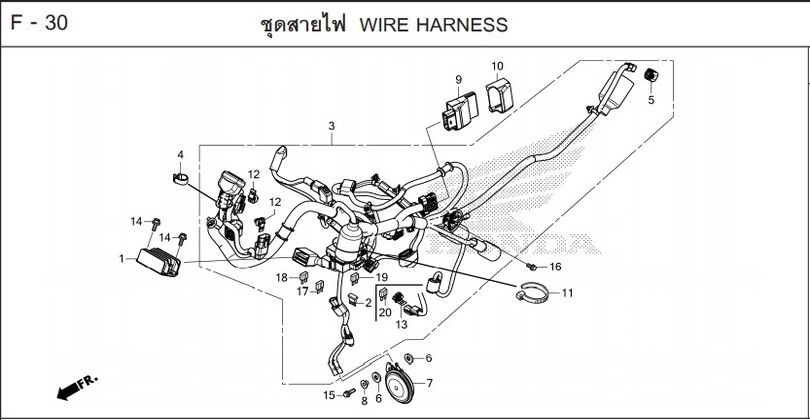 F-30 WIRE HARNESS